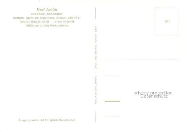 Rottach-Egern Hotel Jaedicke Konditorei – Bild 2