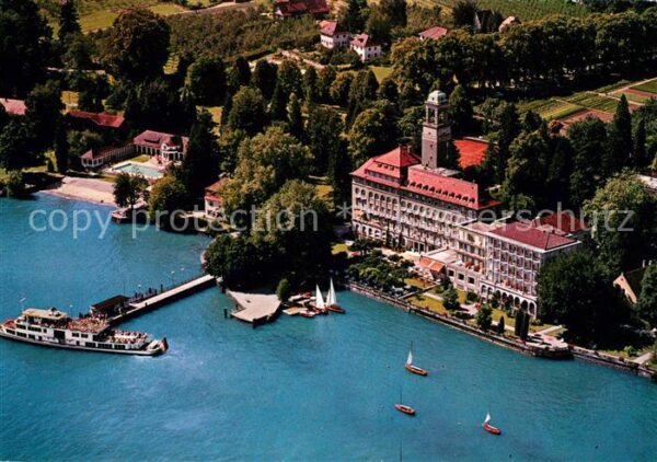 Bad Schachen Lindau Fliegeraufnahme Hotel Bad Schachen