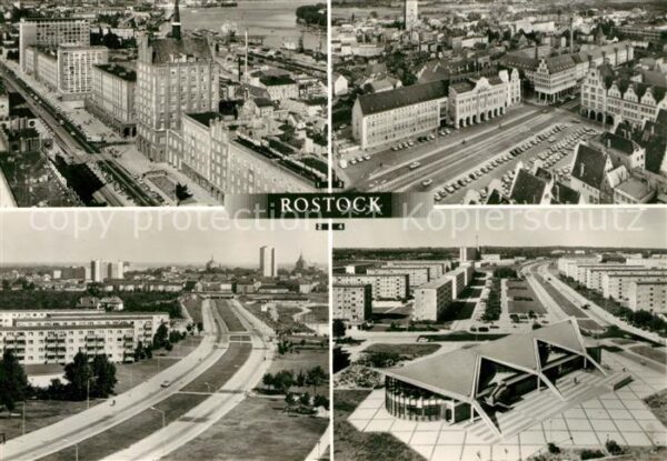 Rostock Lange Straße Stadthafen Ernst Thälmann