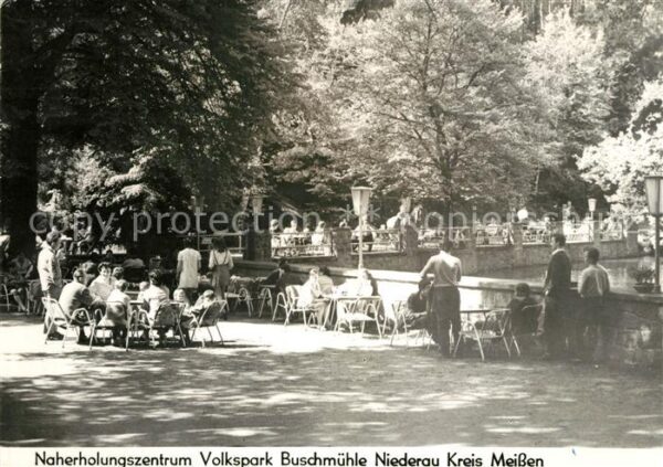Niederau Meissen Naherholungszentrum Volkspark Buschmühl