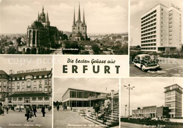Erfurt Dom Severikirche Interhotel Erfurter Ho