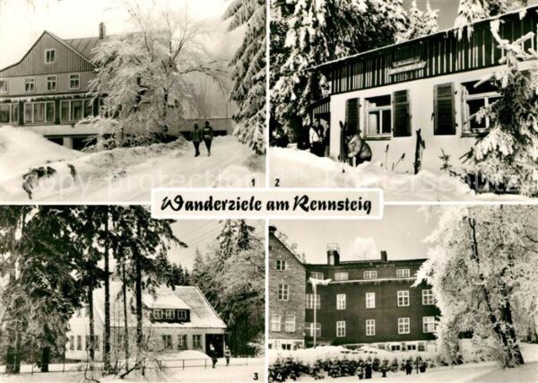 Rennsteig Frauenwald Fraubachmühle Neustadt Waldb