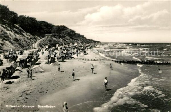 Koserow Ostseebad Usedom Strandleben