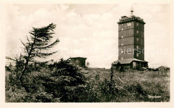 Brocken Harz Aussichtsturm