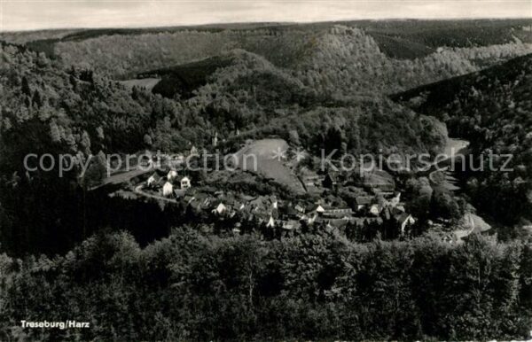 Treseburg Harz Fliegeraufnahme