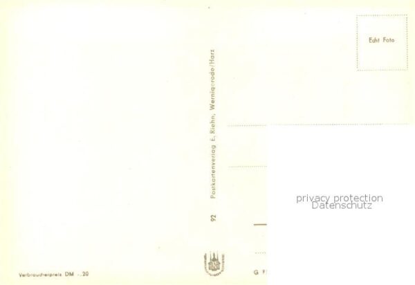 Schierke Harz VEB Hotel Heinrich Heine – Bild 2