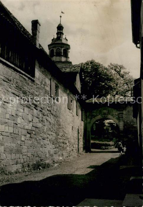Schmalkalden Schlossaufgang