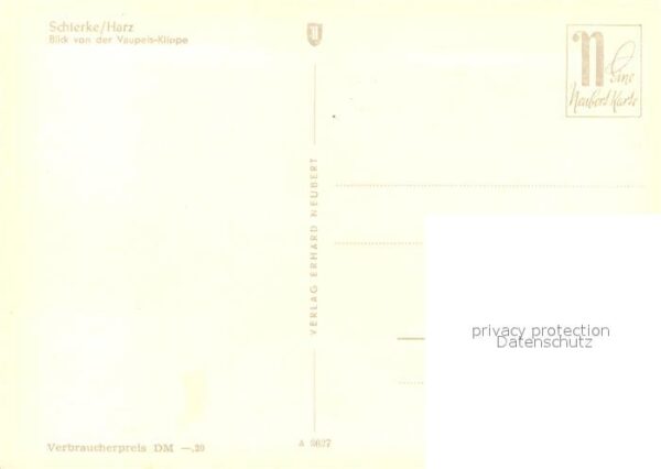 Schierke Harz Blick von der Vaupels Klippe – Bild 2
