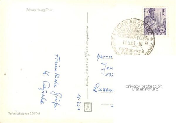 Schwarzburg Thueringer Wald Fliegeraufnahme – Bild 2