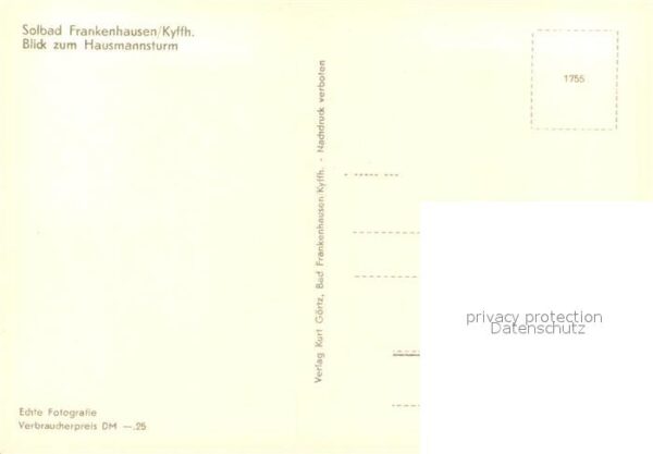 Frankenhausen Bad Hausmannsturm – Bild 2