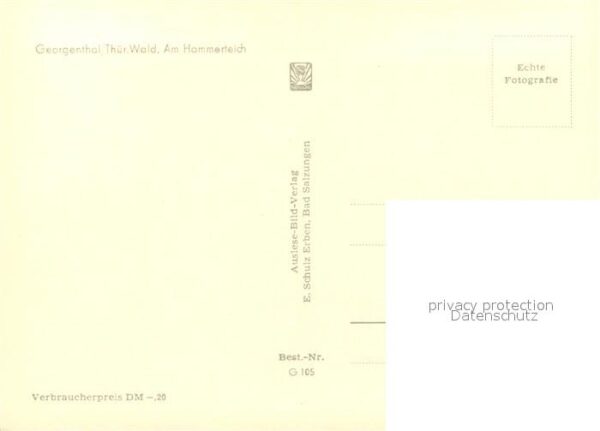 Georgenthal Gotha Am Hammerteich – Bild 2