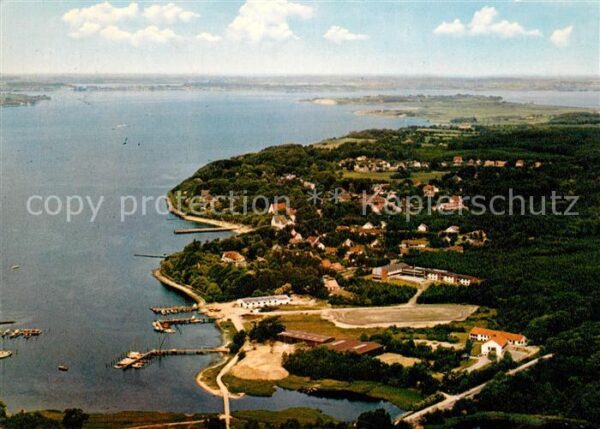 Gluecksburg Ostseebad Fliegeraufnahme