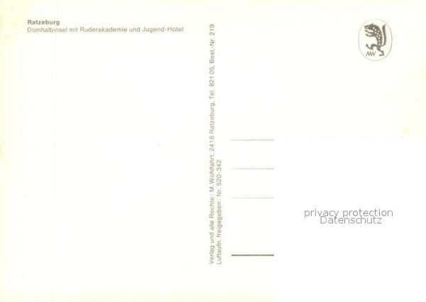 Ratzeburg Fliegeraufnahme Ruderakademie Jugendhot – Bild 2