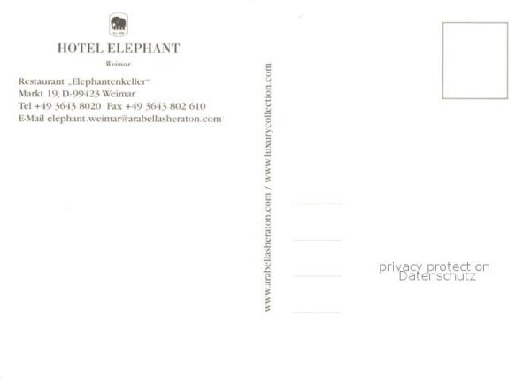 Weimar Thueringen Restaurant Elephantenkeller – Bild 2