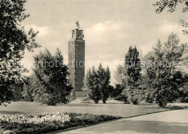 Magdeburg Aussichtsturm Kulturpark Rotehorn