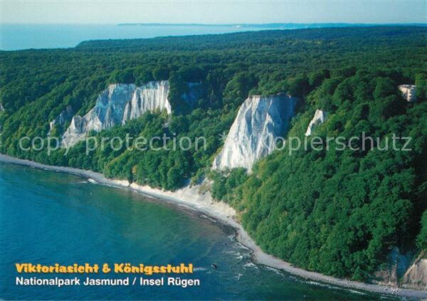 Jasmund Fliegeraufnahme Viktoriasicht Königsstu