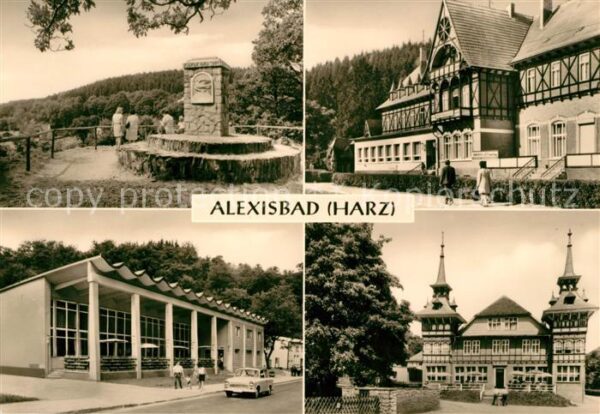 Alexisbad Harz Friedensdenkmal Hotel Linde