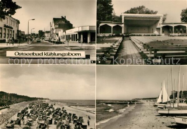 Kuehlungsborn Ostseebad Maxim Gorki Straße Konzertgarten