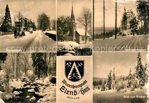 Elend Harz Bahnhofstraße Kalte Bode Schnarcherklip