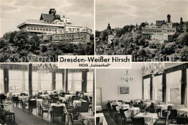 Dresden Weisser Hirsch HOG Luisenhof Speisesaal