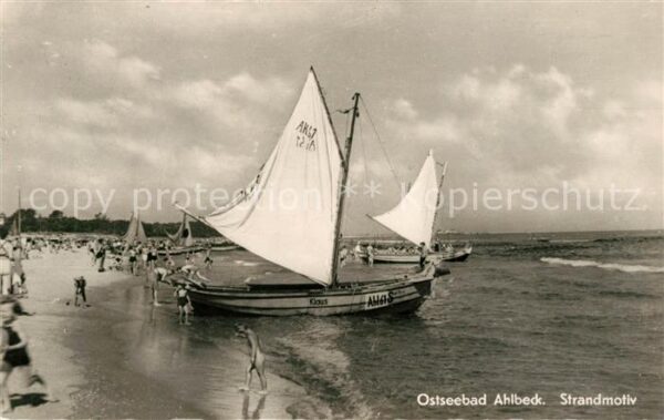 Ahlbeck Ostseebad Strandmotiv