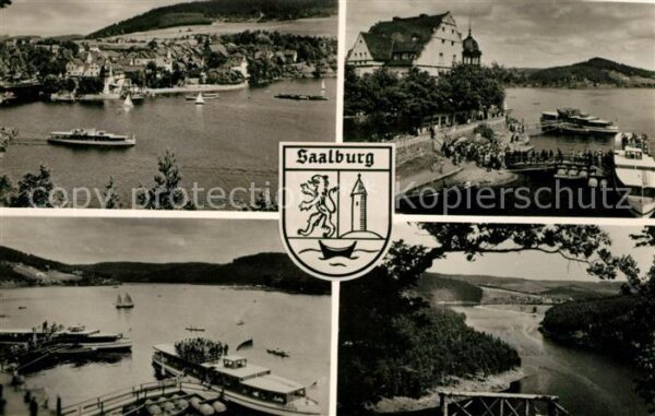 Saalburg Saale Teilansichten