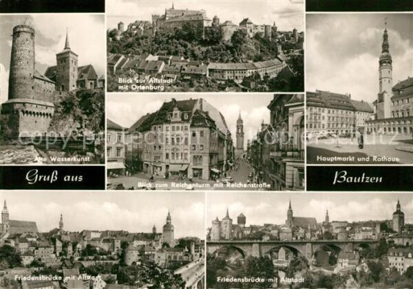 Bautzen Alte Wasserkunst Ortenburg Hauptmarkt R