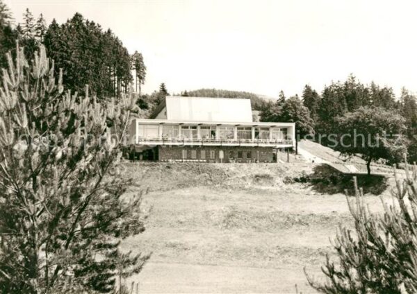 Waldau Thueringen FDGB Erholungsheim Bergkristall