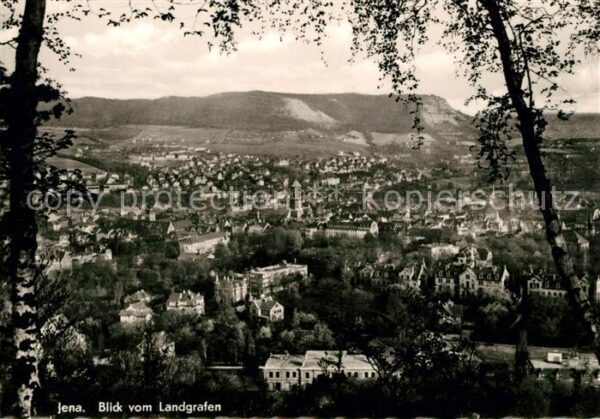 Jena Thueringen Blick vom Landgrafen