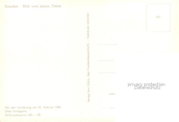 Dresden Blick vom Japanischen Palais – Bild 2