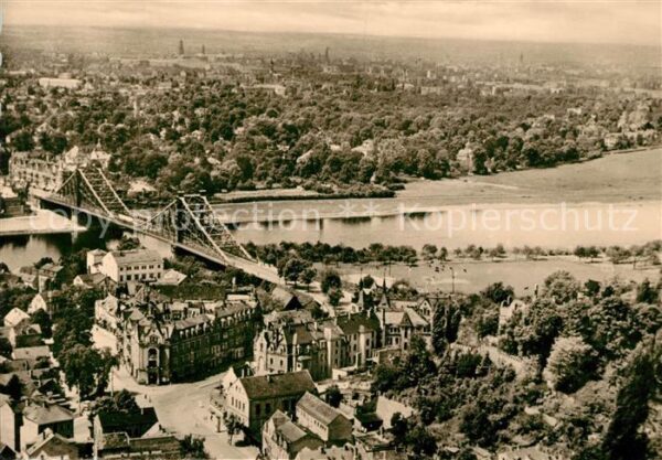 Dresden Blick von Oberloschwitz