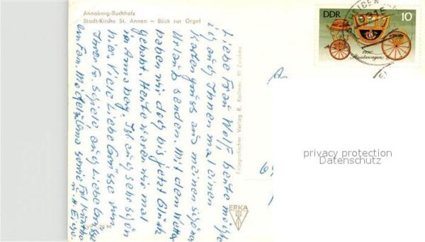 Annaberg-Buchholz Erzgebirge Stadt Kirche St Annen Orgel – Bild 2
