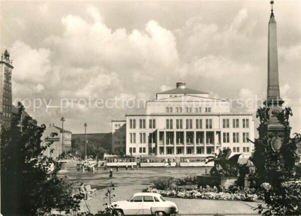 Leipzig Opernhaus am Karl Marx Platz