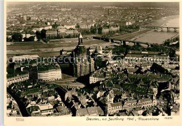 Dresden Fliegeraufnahme vor 1945