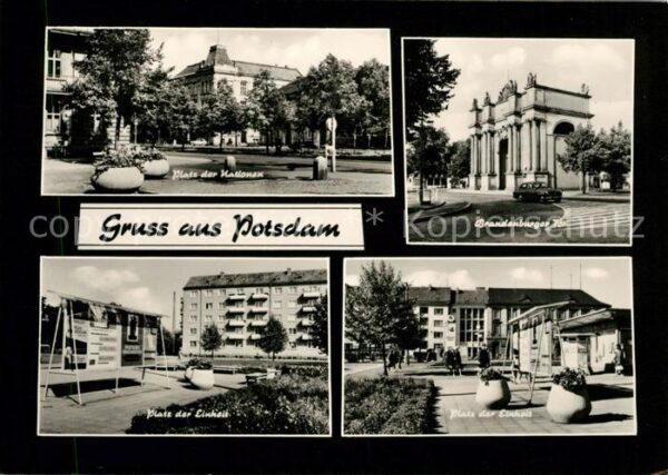 Potsdam Platz der Nationen Brandenburger Tor Pl