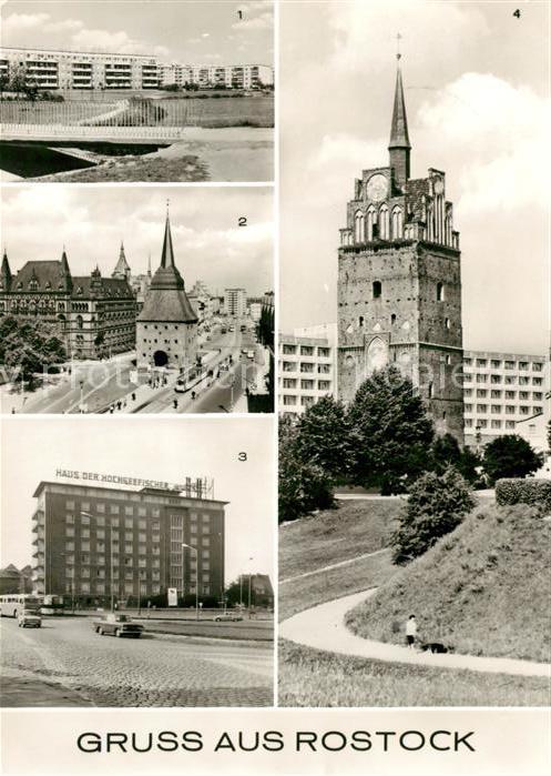 Rostock Südstadt Steintor Haus der Hochseefisch