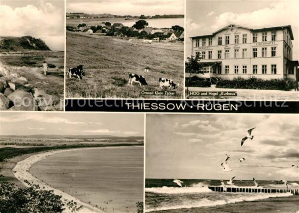 Thiessow Ostseebad Ruegen Strand Klein Zicker HOG Hotel Kurhaus B