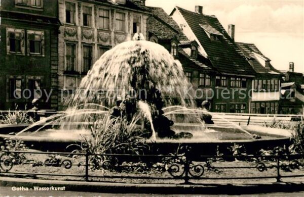 Gotha Thueringen Springbrunnen