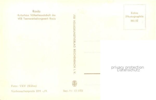 Rositz Kulturhaus Völkerfreundschaft – Bild 2