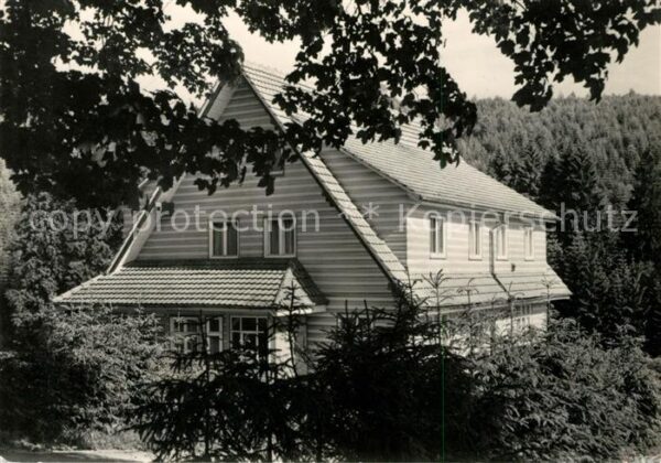 Oberschoenau Thueringen Gaststätte Kanzlersgrund