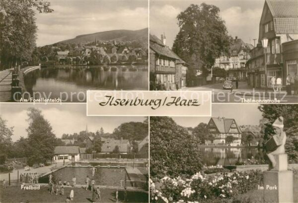 Ilsenburg Harz Forellenteich Thälmannstraße Freibad Pa