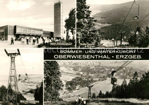 Oberwiesenthal Erzgebirge HOG Fichtelberghaus Großer Sessellift P