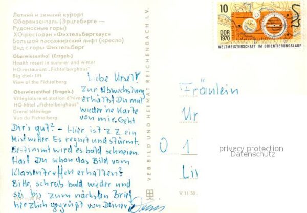 Oberwiesenthal Erzgebirge HOG Fichtelberghaus Großer Sessellift P – Bild 2