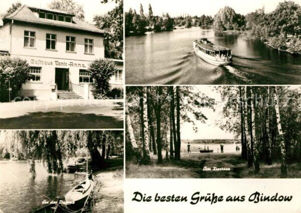 Bindow Gasthaus Tante Anna Fährschiff Dahme Zi