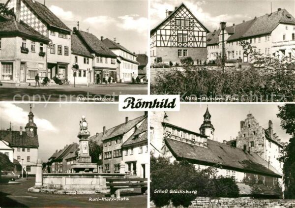 Roemhild Viehmarktplatz Hans Beimler Platz Schlo