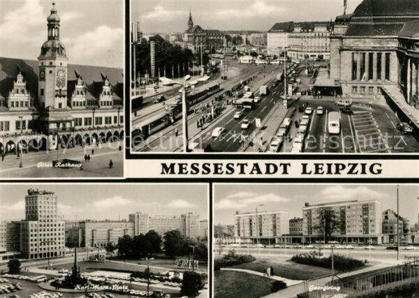 Leipzig Altes Rathaus  Georgiring Karl Marx Pla