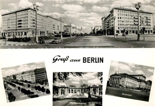 Berlin Märchenbrunnen Staatsoper Unter den Lin