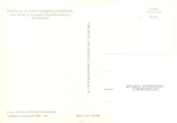 Markkleeberg Deutsche Landwirtschaftsausstellung – Bild 2