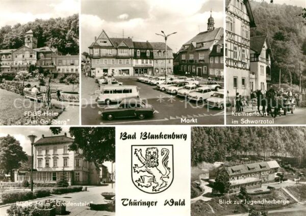 Bad Blankenburg FDGB Heim Am Goldberg Markt Kremserfahr