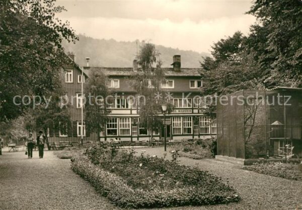 Treseburg Harz FDGB Erholungsheim Haus Wildstein
